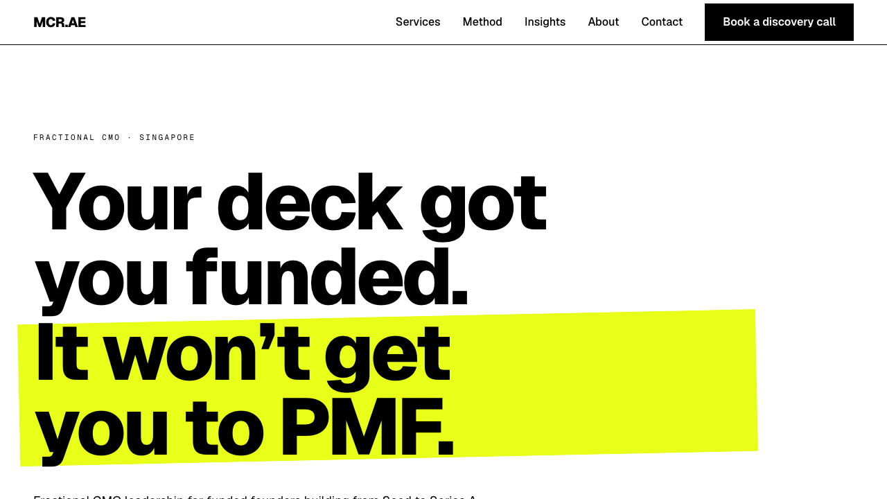 MCR.AE (Gary McRae) homepage